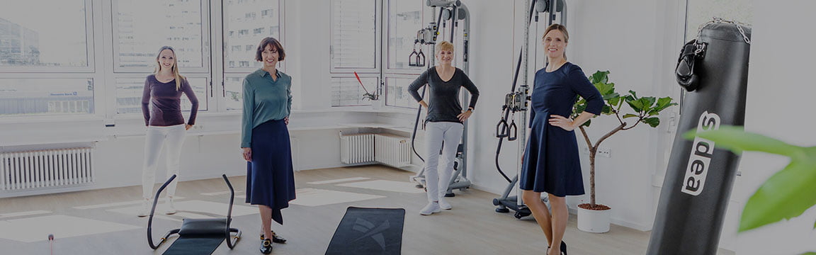 Team im Trainingsraum